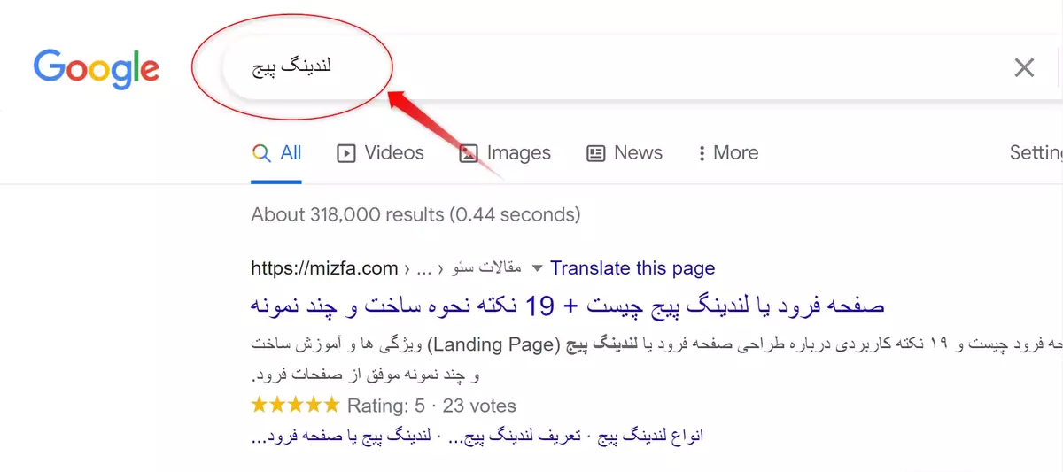 کلمه کلیدی در گوگل